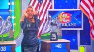 She bids $40 and is exactly right!
