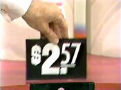 OH NO! The price of the Diaparene baby powder is $2.57.