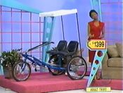 He should've picked the Worksman Cycles team dual trike. And, the price of the Samsung washer & dryer is $2,398.