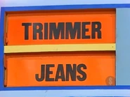 The last two prizes are jeans and a trimmer.