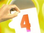 She picks the "P".