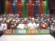 Contestant's Row from 1993: The display borders have been changed back to the standard green in 1985 and would remain this way for many years.