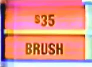 He keeps the brush. The opener is $35 and goes into the Give column.