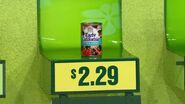 "Can of olives...are only $2.29."