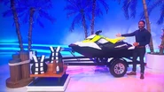 Kate is playing for a Sea-Doo Spark 2-up watercraft and 2 life vests.