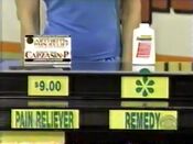 Jamila says the Kaopectate remedy is less expensive than the Capzasin P pain reliever.