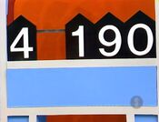 The numbers would not squeeze together.