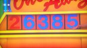 On her first try, she has 2 numbers right.