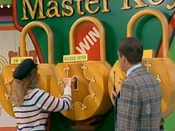 The first key she picked was for the Speed Queen washer & dryer.