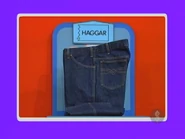 They are a pair of Haggar jeans...