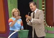 Cathy's fourth draw is a third strike. Game Over.