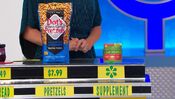 Courtney says the Garlique garlic supplement is more expensive than the Dot's Homestyle Pretzels southwest seasoned pretzel twists.