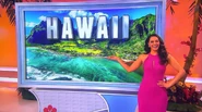 Amanda is playing for a trip to Honolulu, Hawaii.