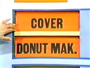 The last two prizes are a donut maker and a cover.