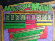 a custom drawing of Make Your Move that a fan drew