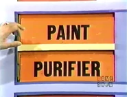 The last two prizes are a purifier and paint.