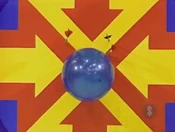 The contestant has missed her third throw.