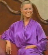 Rachel in Satin Sleepwear-36