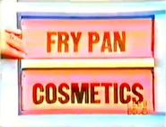 The first two prizes are cosmetics and a fry pan.