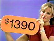 The price of the stereo love seat is only $1,390. The contestant lost.