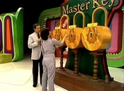 Before she can find out if the first key she tried was the master key, Bob immediately has the contestant to try the second key.