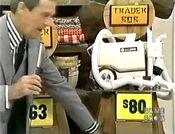 And finally, the price of the Hoover PortaPower vacuum is $80. He wins the trip to Holland!