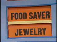 The last two prizes are jewelry and a food saver.