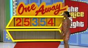 On her first try, she had 3 numbers right.