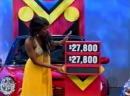 She picks the Mini Cooper Convertible but she was incorrect.