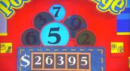 He says the last number is a 5. He is correct.
