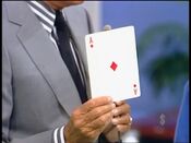 She saves the ace for later.