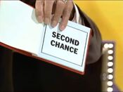 Good news! It says "Second Chance"!