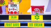 He says the Thrifty rocky road ice cream is less expensive than the That's It strawberry & banana variety pack mini fruit bars.