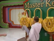 ...and you know it, he winds up breaking the key in half.