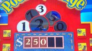 She says the fourth number is a 7 but is incorrect. The car is now $1.75.