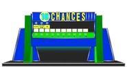 Retitled as "10 Chances" (number 10 in place of the word "Ten")