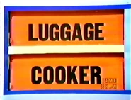 The last two prizes are a cooker and luggage.