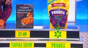 Alyson says the Mariani pitted prunes are more expensive than the PF Chang's firecracker tempura shrimp.