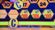 It's another C. $9,000 is now up for grabs, but the contestant decides to go for the car.