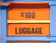 She keeps the luggage. The appliances are $100 and go into the give column for a total of $341.