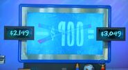 That is what happens when the contestant is wrong. Notice that the 'X' looks transparent.