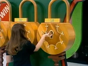 The first key Karissa picked was for the Sam Moore chaise.