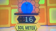 He bids $40 on the Dr Meter soil meter. A difference of $24. He gets no card.