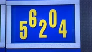 He is going to use all 5 numbers for the price of the Scarlet Ember Nissan Sentra SR.