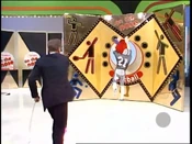 Bob's inspiration throw went into the circle and bounces out.