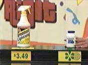 Joel says the Gaviscon antacid is more expensive than the Greased Lightning cleaner.