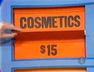 He keeps the cosmetics. The food sealer is $15...