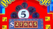 He says the last number is a 5 and is automatically correct.