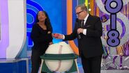 Her first draw is a strike.