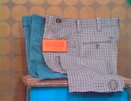 They are 2 pairs of Haggar slacks...